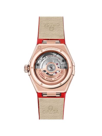 OMEGA Constellation 29mm Red Dial watch caseback