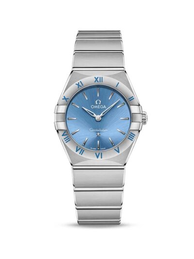 OMEGA Constellation 28mm Steel Quartz Celestial Blue watch