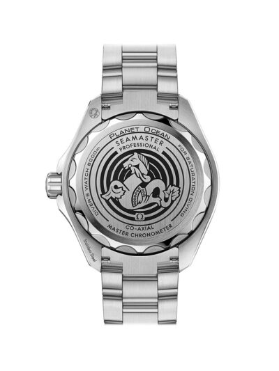 OMEGA Planet Ocean 6000m Grey watch case back